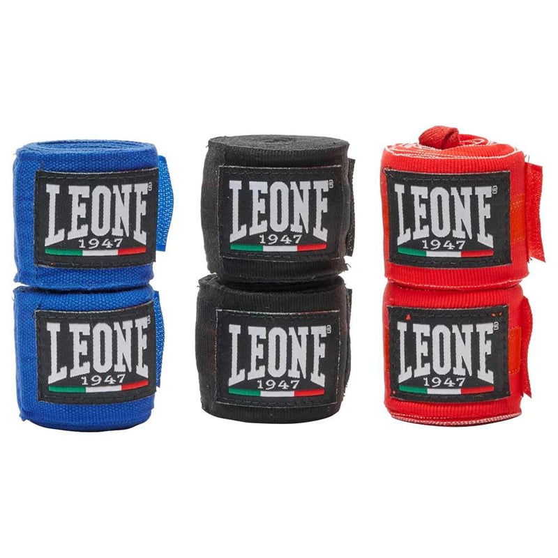 LEONE 1947, bandages, unisex adults black/red/blue 450 cm - BeesActive Australia
