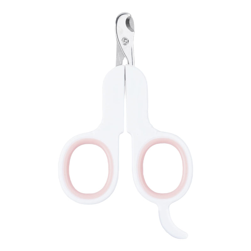 Shengxi Claw Scissors Cat Safety Cat Nail Cutter for Beginners Professional Cat Nail Clippers Stainless Steel Claw Clippers for Kittens Puppies Rabbits and Small Animals (Pink) Pink - BeesActive Australia