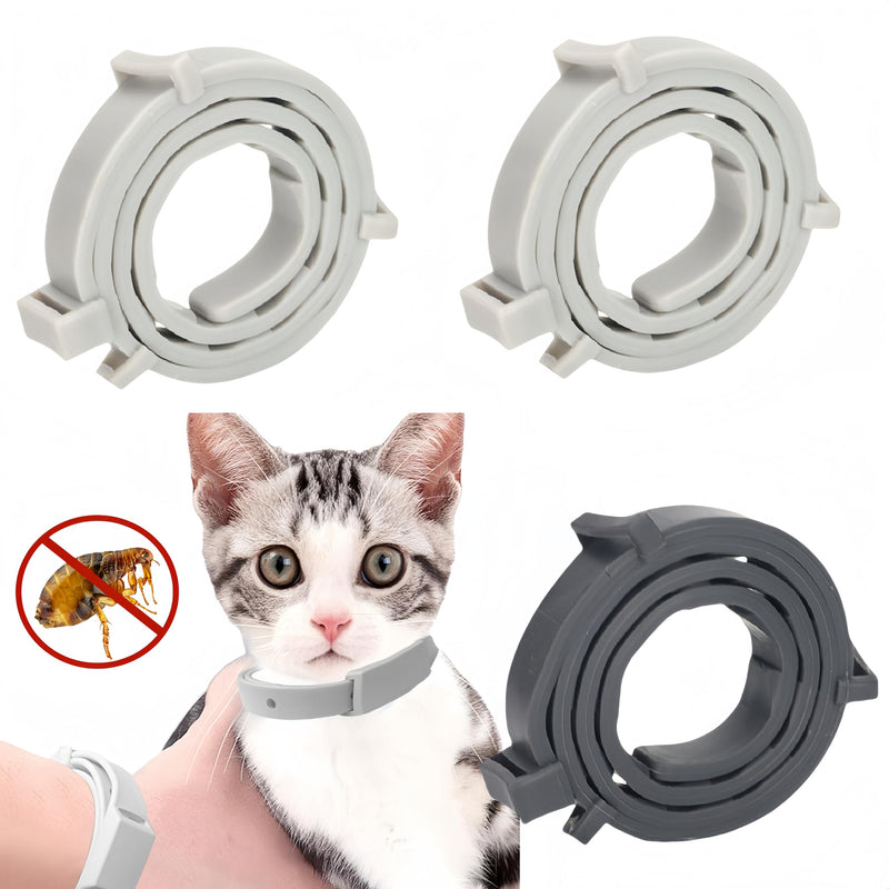 Flea collar for cats, 3 pieces flea collar for dogs, small, tick flea protection collar, tick collar for cats, tick flea collar for cats, flea tick collar for dogs and cats, waterproof and adjustable - BeesActive Australia