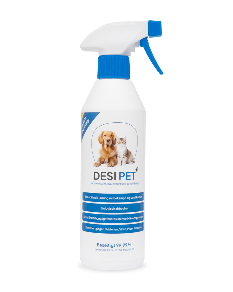 Generic New! DESI PET Giardia disinfectant 500ml - Dog & Cat Giardia disinfectant spray (500) 500 - BeesActive Australia