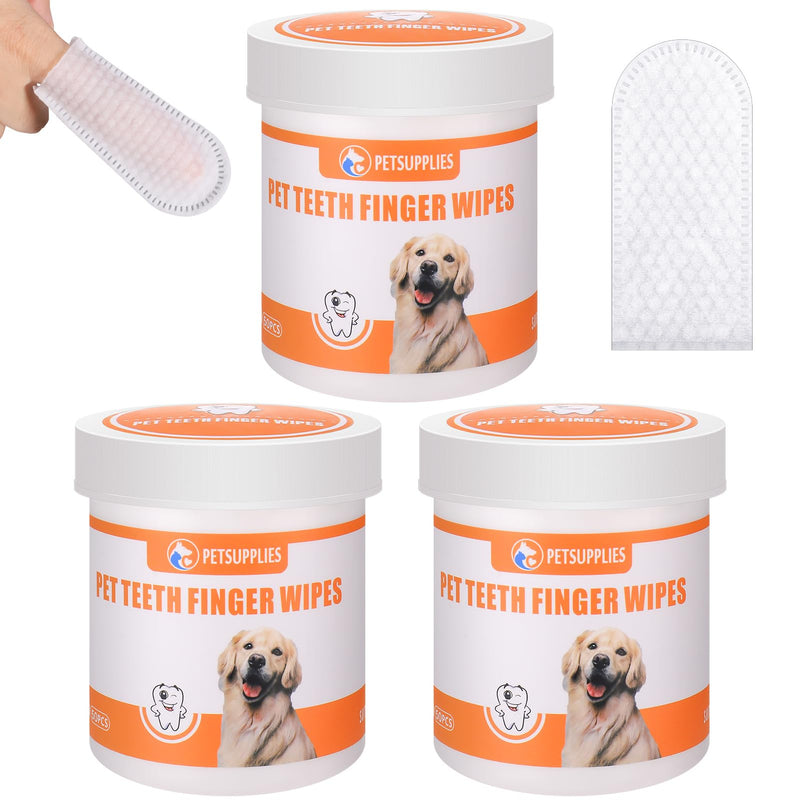taonganui 3 cans of 150 ear cleaners, ear care finger pads for dogs and cats, ear wipes, ear cleaners, dog dental care finger pads, ear finger wipes for dogs and cats, care and hygiene - BeesActive Australia