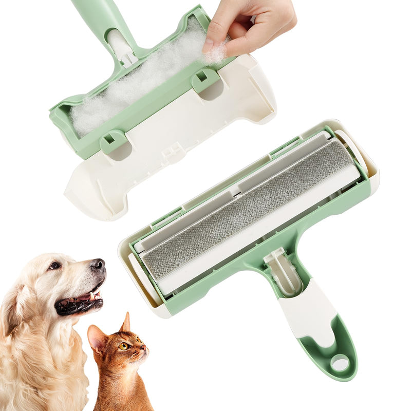 Pet Hair Remover, Reusable Lint Roller Large Capacity Pet Hair with Electrostatic Friction Design, Effectively Removes Cat and Dog Hair for Sofas, Carpets, Beds, Clothes - BeesActive Australia