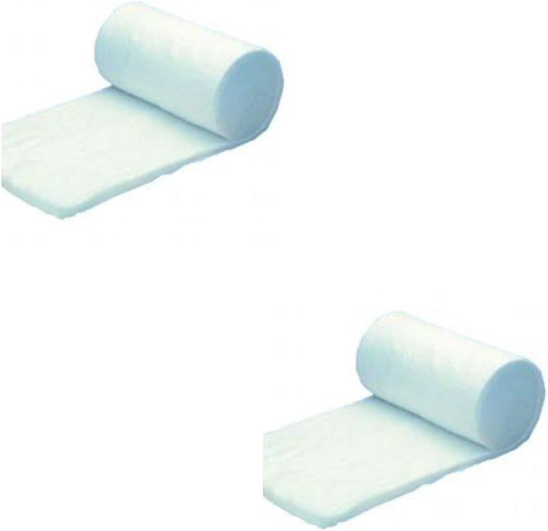 WDT bandage cotton | Double pack | 2 x 20 cm width - 275 g | On the roll for animals | Consisting of 50% cotton and 50% pulp | Bleached without chlorine and particularly skin-friendly - BeesActive Australia
