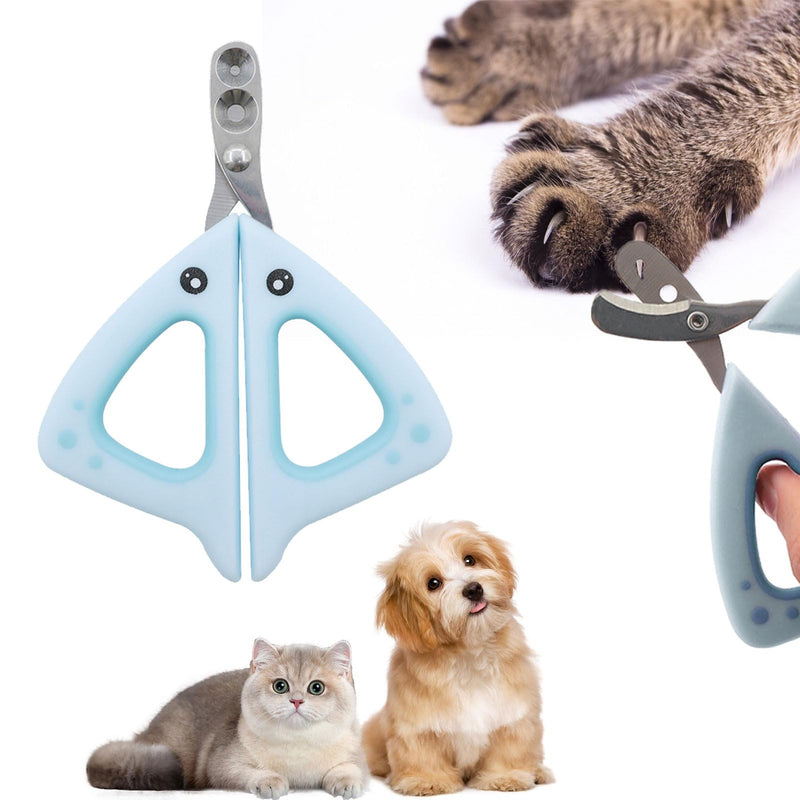 Claw scissors cat scissors great for beginners, nail clippers for cats, claw scissors cats with protection, safety stainless steel cat nail cutter for small dogs puppies cats with file cat claw cutter - BeesActive Australia