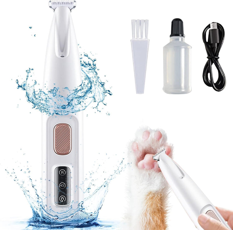 Paw Trimmer for Dogs, Electric Pet Hair Trimmer, USB-C Charging for Dogs and Cats for Hair Removal on Paws, Eyes, Ears, Face and Bottom - BeesActive Australia
