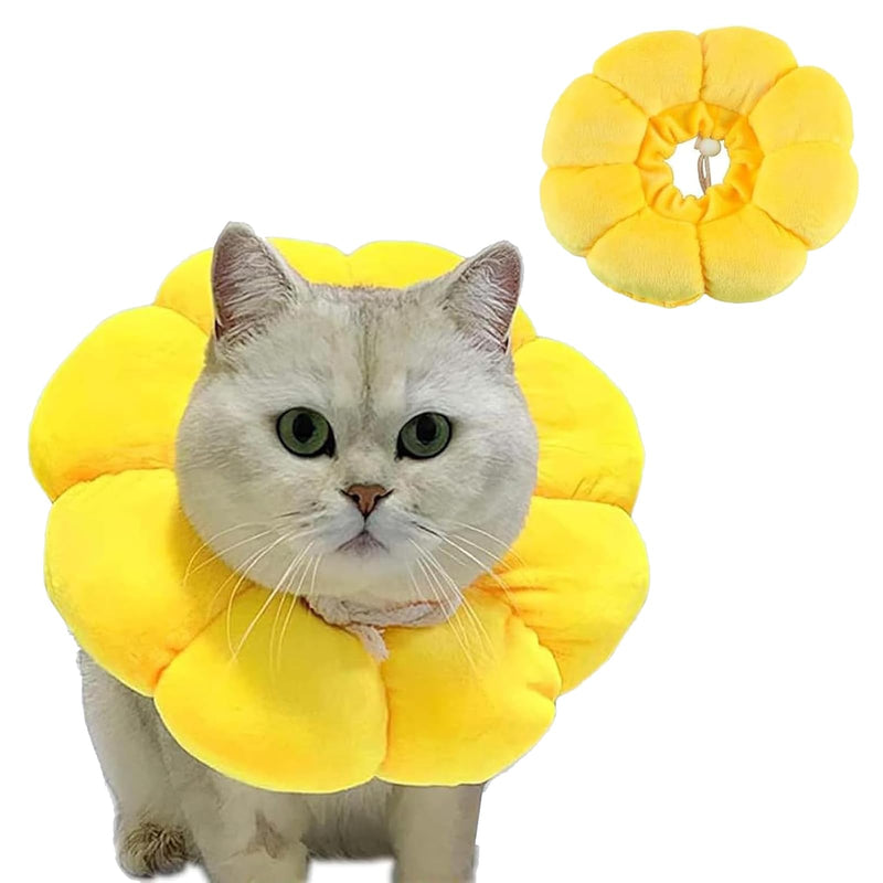 Cat neck brace, neck braces for dogs, adjustable and soft, cat neck brace, recovery collar collar cone for cats, small dogs, after surgery and injuries - BeesActive Australia