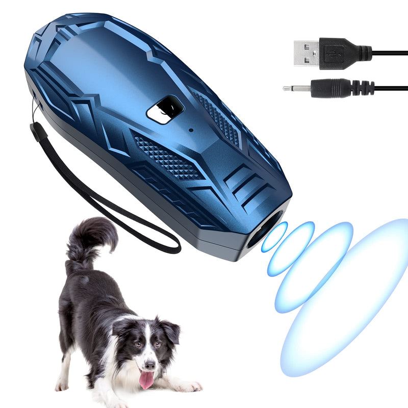 Bubbacare Anti Bark Device, Handheld Ultrasonic Dog Control Devices 16.4 Feet Effective Range, Rechargeable Deterrent Device, Pet Training, No Barking, Safe for Indoor and Outdoor Use Blue*sc01 - BeesActive Australia