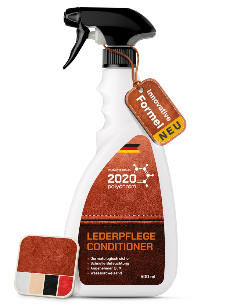 2020 Polychrom Leather Care for Furniture, Leather Couch, Bags, Jackets & Saddles - 500ml, Skin-Friendly, Safe to Use, Pleasant Fragrance - BeesActive Australia