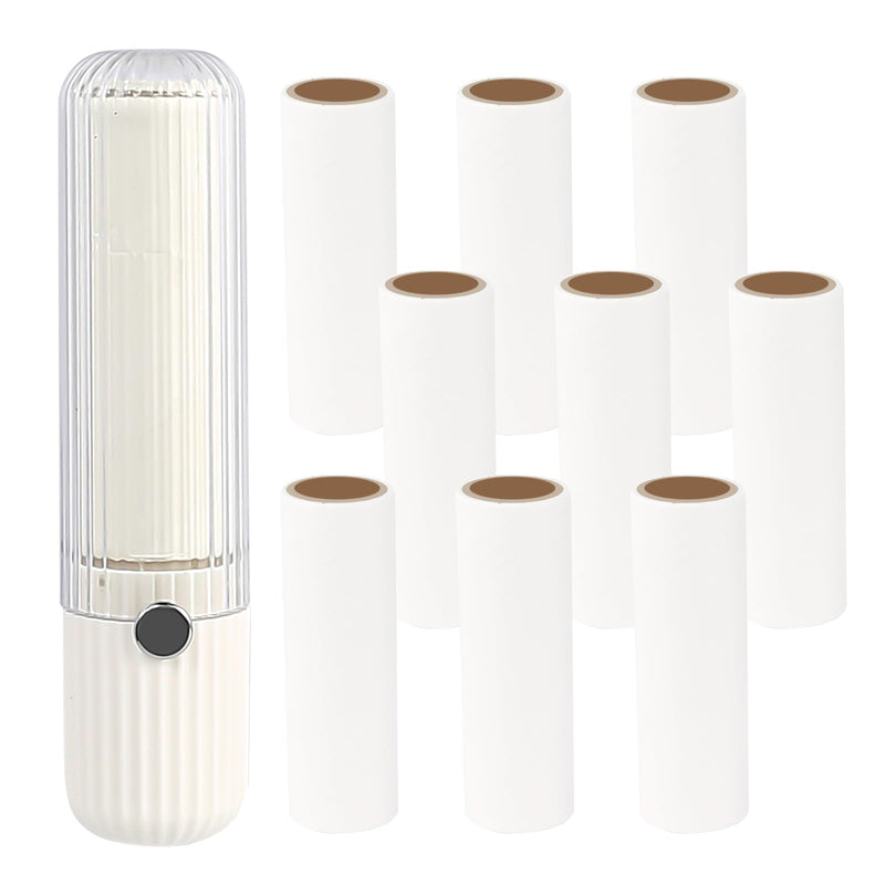 Lint roller for clothing, 9 rolls with 30 sheets each and 1 dispenser. Reusable lint roller, replacement rolls, lint roller for animal hair, clothing, sofa, bed, cat hair and dog hair - BeesActive Australia