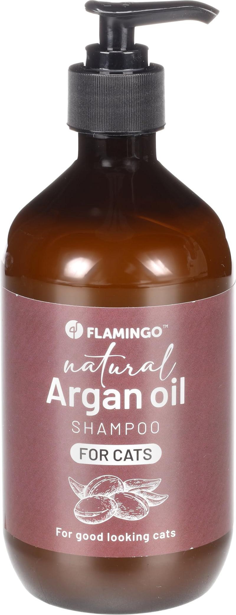 Flamingo Natural Cat Shampoo - 500ml, Gentle, Moisturizing, Fur Care Shampoo - BeesActive Australia