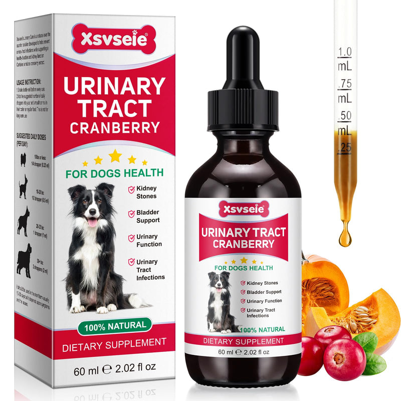 ZTSMSWY Dog Urinary Tract Infection Treatment, Dog UTI Treatment, Natural UTI Care Drops, Prevention Incontinence & Bladder Stones, Keep Pet Renal Health & UTI Care Drops 60ML - BeesActive Australia