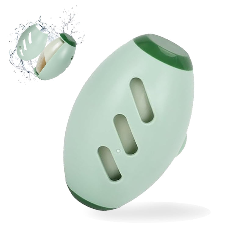 Pet Hair Remover Lint Roller Ball, Washable Sticky Gel Lint Roller Ball, Reusable Gel Lint Roller, Mini Travel Size Lint Roller for Travel, Sofas, Bedding Clothes, Pet Hair (Green) Green - BeesActive Australia