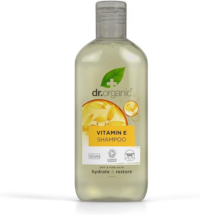 Dr Organic Vitamin E Shampoo 265ml - BeesActive Australia