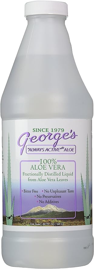 GE International Georges Aloe Vera Juice 100% Approx. 27764 - BeesActive Australia