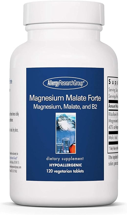 Magnesium Malate Forte 120 Vegetarian Tabs - BeesActive Australia