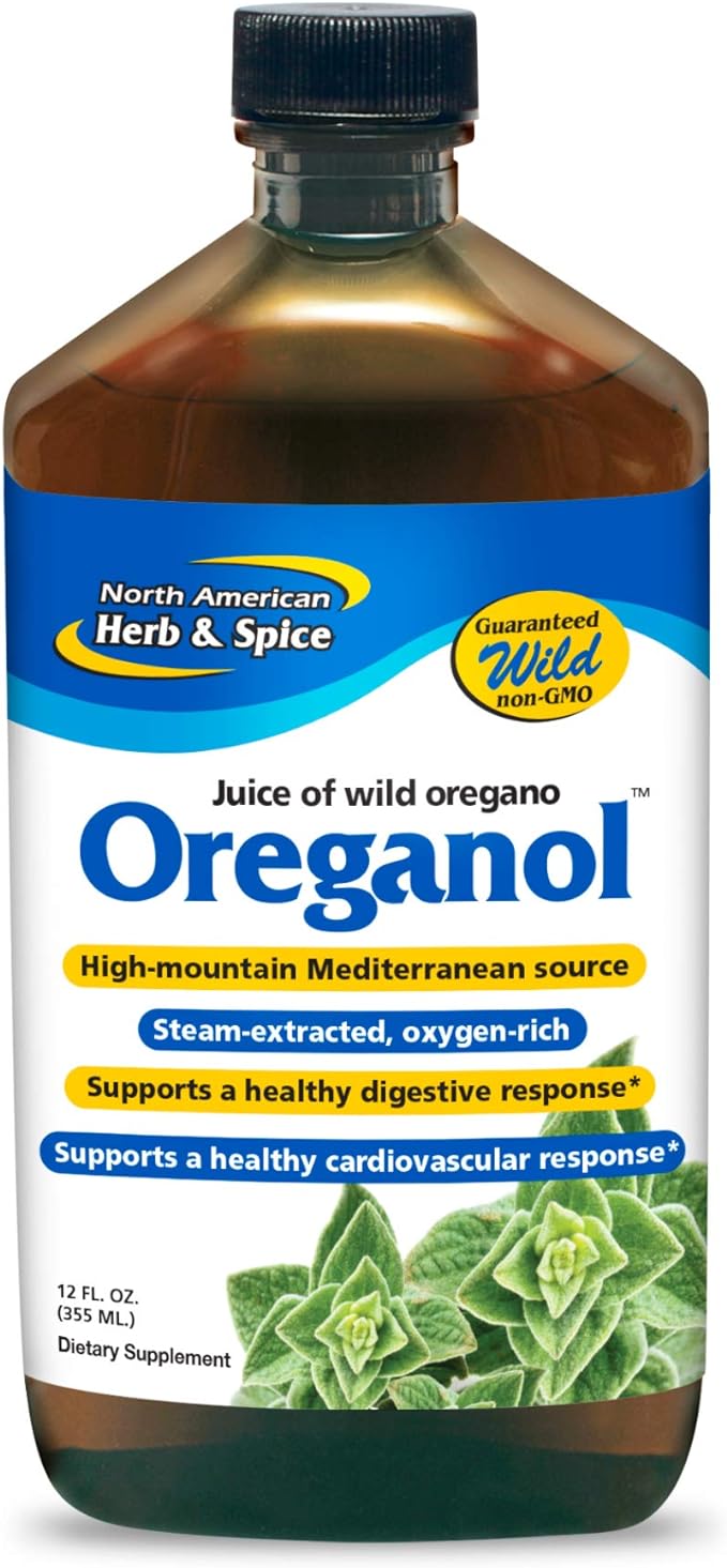 North American Herb and Spice, Juice of Oregano, 12 oz. by North American Herb & Spice - BeesActive Australia
