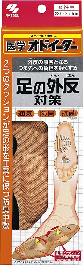 Medicine Odor-Eaters Foot Outside Opposite Solution Insole for Women 22 cm ~ 25 cm 1 Feet - BeesActive Australia
