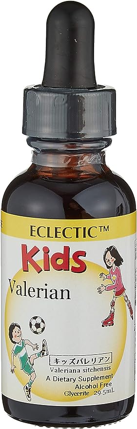 Eclectic Kids Valerian 1oz Tincture Kids 29.5ml e067 - BeesActive Australia