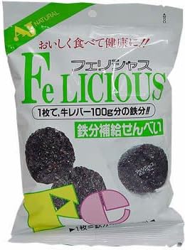 Felicious iron supplement crackers 12 pieces - BeesActive Australia