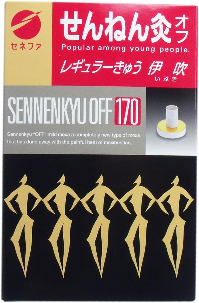 Sennen Moxibustion Off Moxibustion Ibuki 170 points 1 piece - BeesActive Australia
