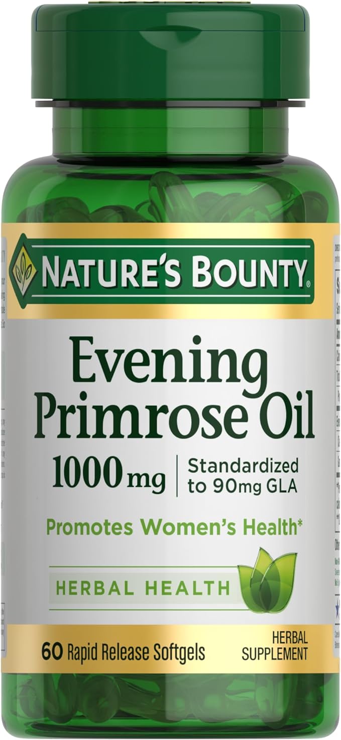 Elbow Natures Bounty Evening Primrose Oil, 1000 mg, 60 caps - BeesActive Australia
