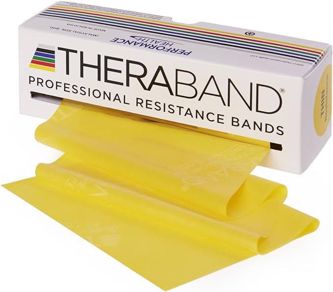 THERABAND Standard size Strength:-1 Total 5.5m (6 yards) - BeesActive Australia