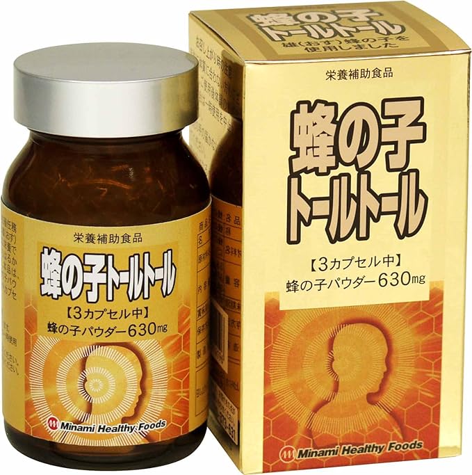 Minami Healthy Foods Hachi No Ko Tall Tall 90 capsules, about 30 days supply - BeesActive Australia