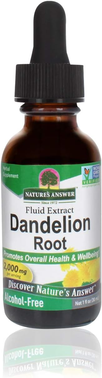Nature's Answer Dandelion Root (Alcohol Free) 1 fl.oz ????? [Parallel Import] - BeesActive Australia
