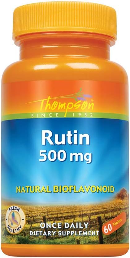 Thompson - Rutin Natural Bioflavonoid 500 mg. 60 tablets - BeesActive Australia