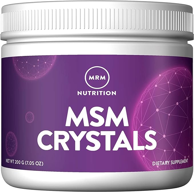 MRM MSM Crystal 1 000mg 200g 7 05oz - BeesActive Australia