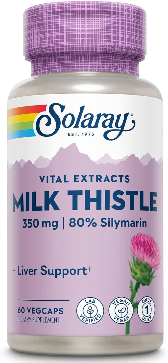 SOLARAY Milk Thistle One Daily - BeesActive Australia