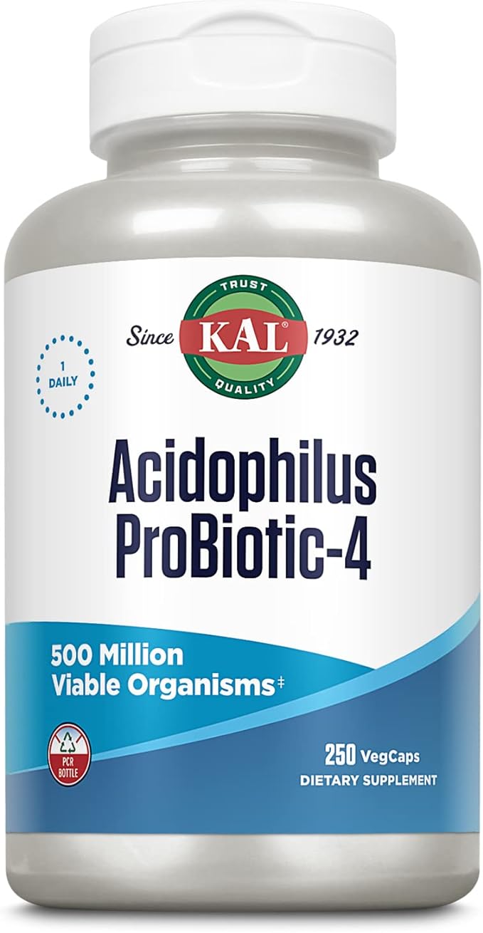 KAL, Acidophilus Probiotics 4, 250 tablets - BeesActive Australia
