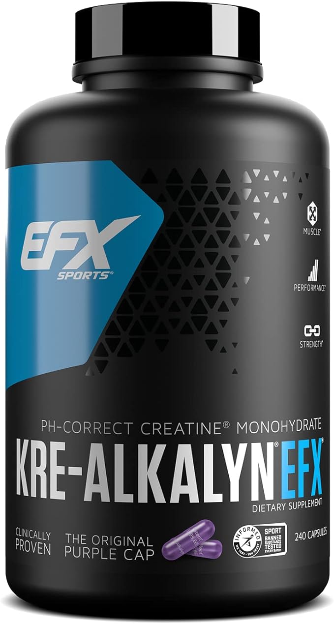 [Value Size] Crealkaline EFX (High Purity Creatine) 240 Tablets [Directly Delivered Overseas] (240 Tablets) - BeesActive Australia