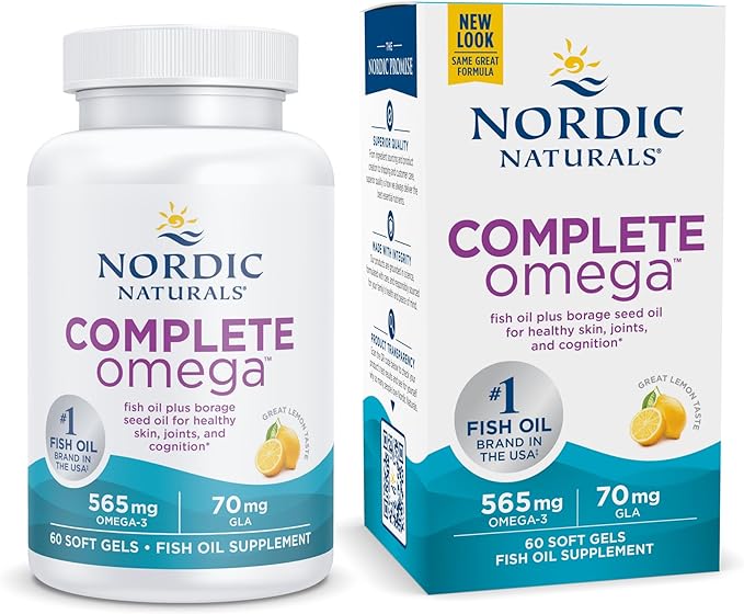 Complete Omega (Lemon) 60 soft capsules (shipped directly from overseas) - BeesActive Australia