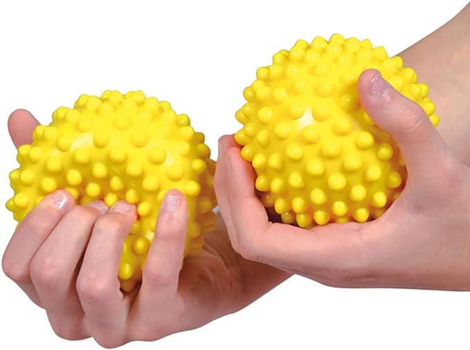 Gymnik Tactile Ball 10 (2 pieces) [Balance Ball] Yellow Diameter 10cm -  Australia
