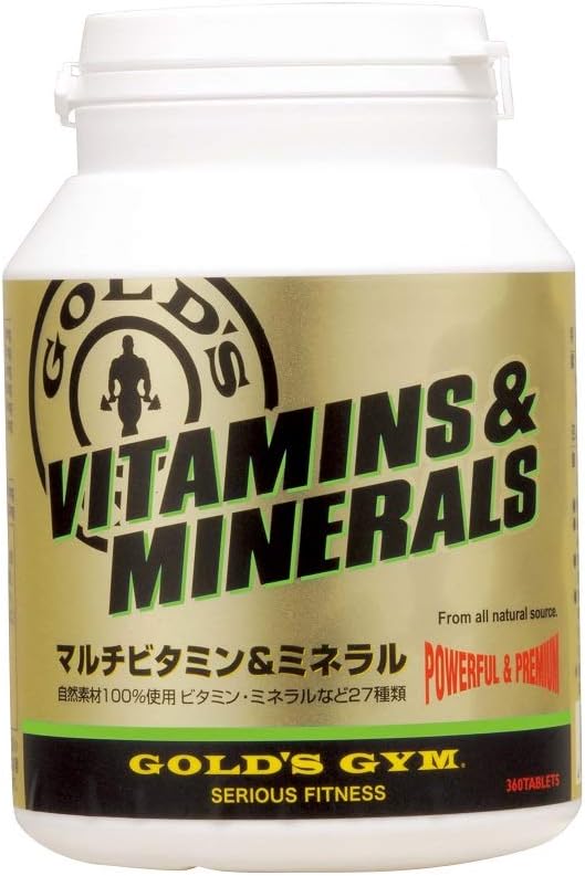 GOLD'S GYM Multivitamin & Mineral 360 tablets - BeesActive Australia