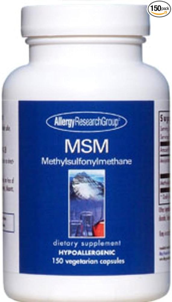 MSM (Methylsulfonylmethane) 150 Vegetarian Capsules - BeesActive Australia