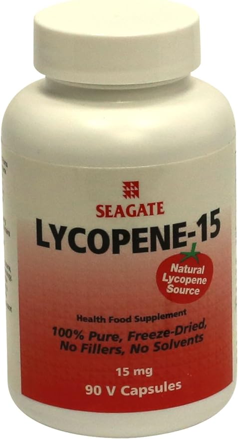 Seagate, Lycopene-15, 15 mg, 90 Vcaps - BeesActive Australia