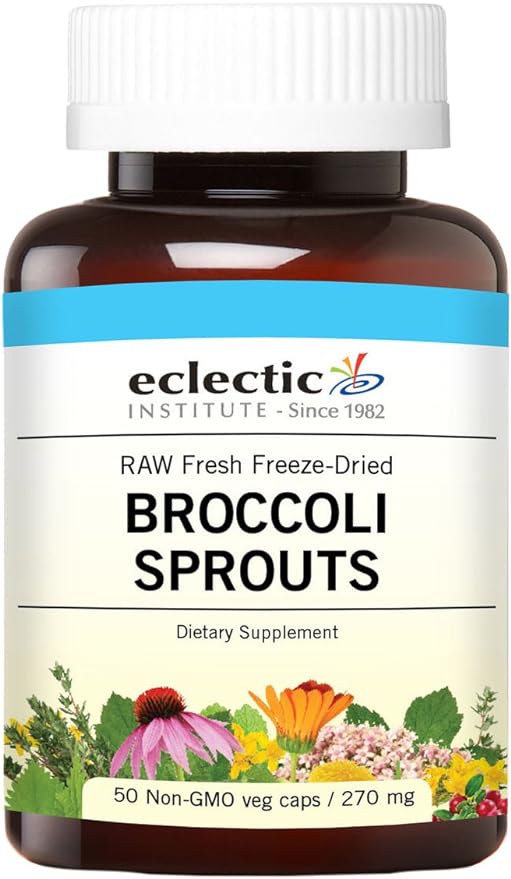 Eclectic Institute Freeze Dry Organic Broccoli Wreath 50 Tablets - BeesActive Australia