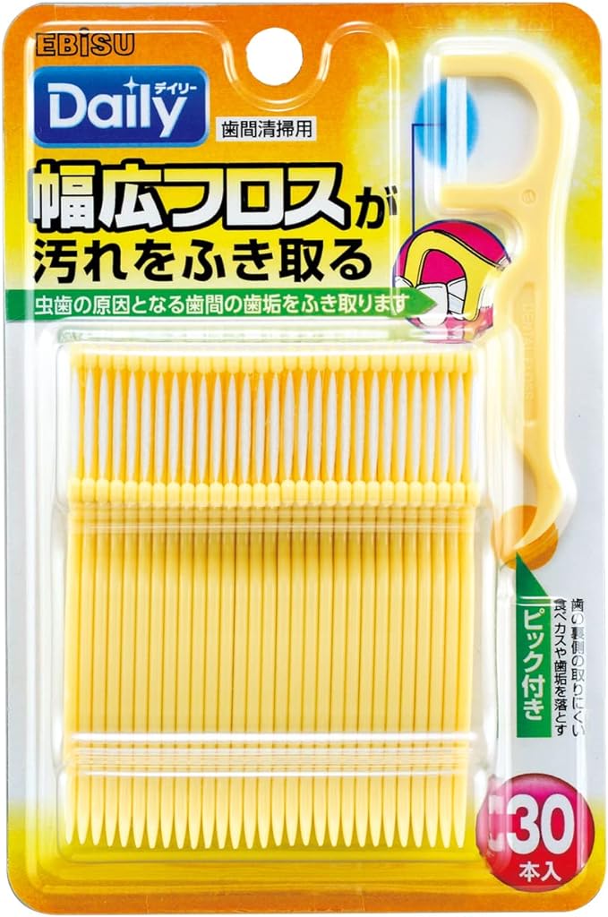 Ebisu Wide Floss, Pack of 30 -  Australia