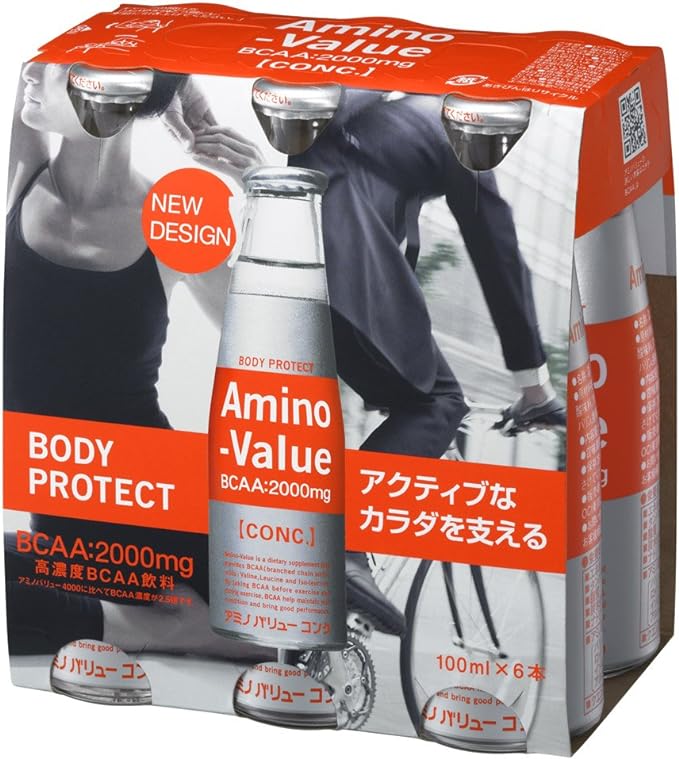 Otsuka Pharmaceutical Amino Value BCAA Conc 100ml x 6 bottles [Food with functional claims] - BeesActive Australia