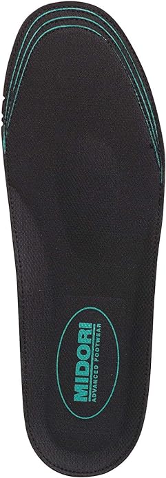 Midori Anzen [JIS T8101 Step Prevention Performance P Compliant] Step Prevention Cup Insole, Black - BeesActive Australia