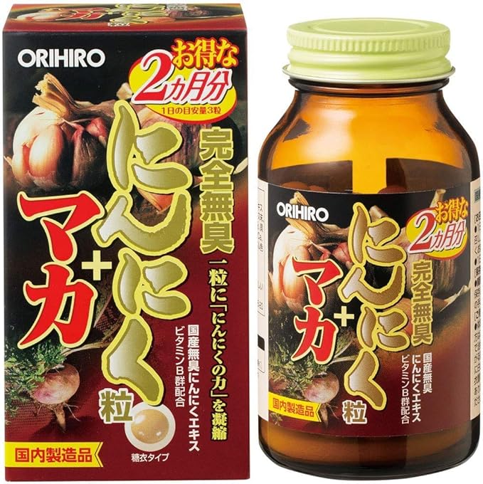 Orihiro completely odorless garlic + maca grains - BeesActive Australia