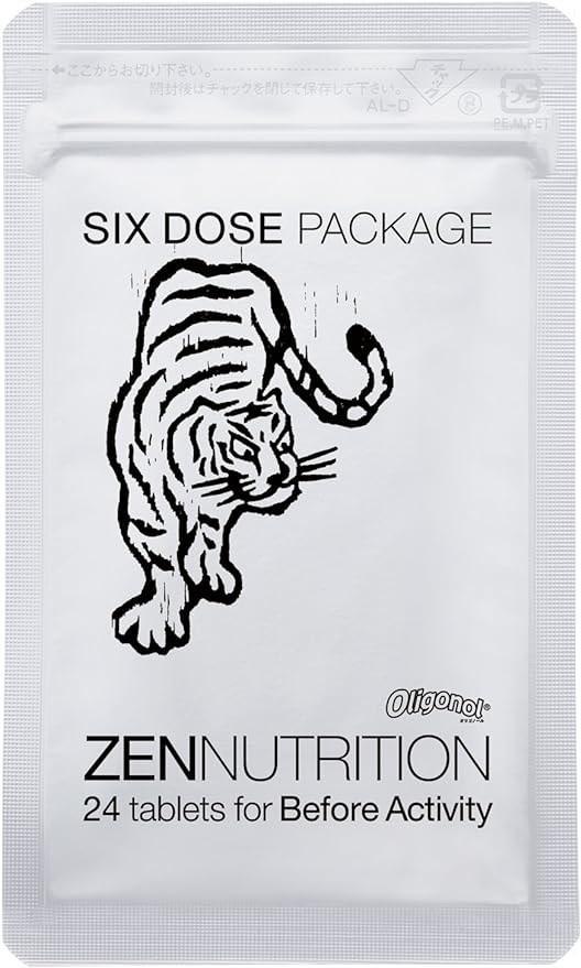 Zennutrient BEFORE 180080 Supplements to Drink Before Exercise, Tiger, 24 Tablets - BeesActive Australia