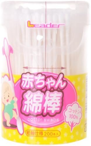 Leader baby cotton swab 200 pieces - BeesActive Australia