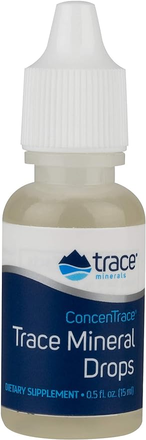 Trace Minerals ConcenTrace Trace Mineral Drops, 0.5 oz - BeesActive Australia