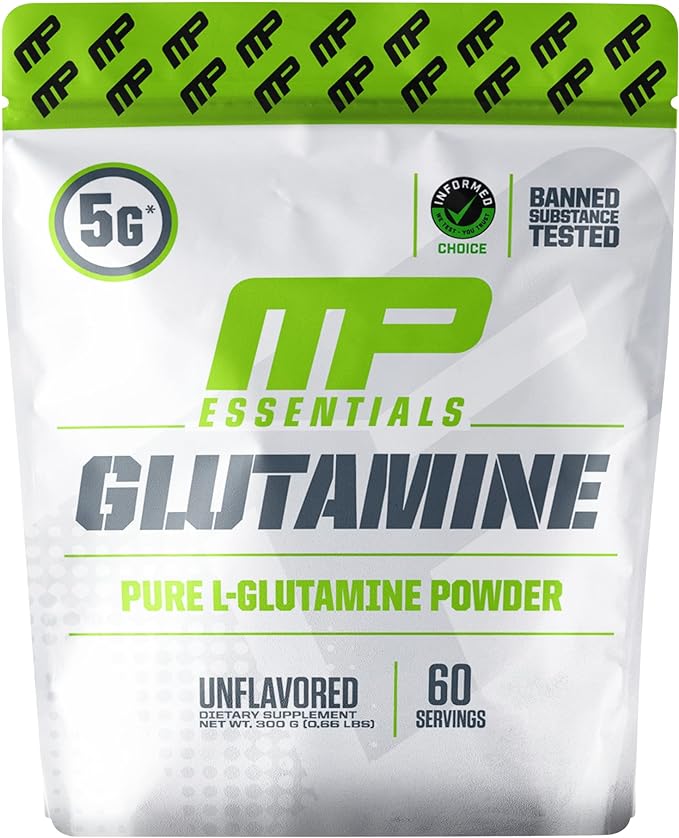 MusclePharm Essentials Glutamine Unscented 300g 0 £66 - BeesActive Australia