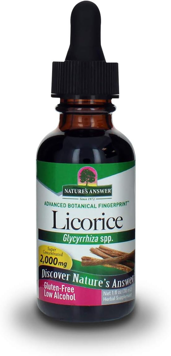 Nature's Answer Licorice Root Alcohol Free 30ml - BeesActive Australia