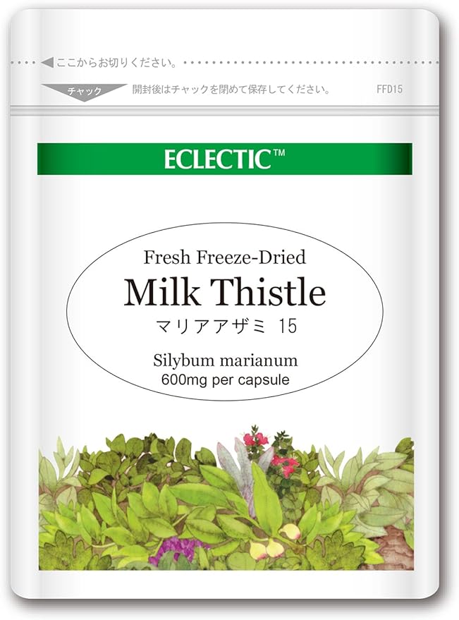 EXCTRIC ec170 Mary Thistle (Milk Thistle, Chisel) Eco Pack 600 mg x 15 capsules - BeesActive Australia