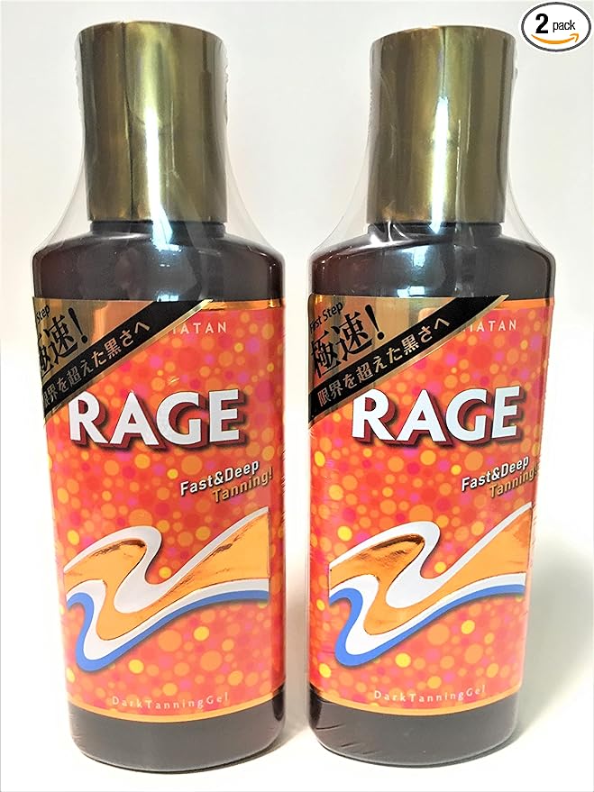 California Tan Rage Gel 130ml Set of 2 (Plus Dark Bronze Skin & Sunburn Lotion Gel) -  Australia